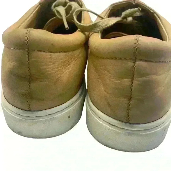 Nisolo Shoes | Nisolo Everyday Sneakers in Smooth Tan Leather Size 6| Color: Tan - Picture 7 of 12